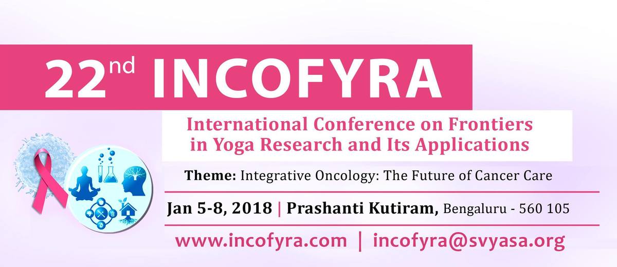 International Conference on Frontiers in Yoga Research 5-8 January, 2018